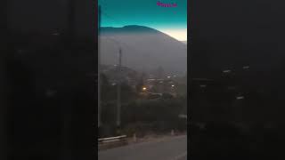 EL ATARDECER EN IZCUCHACA HUANCAVELICA..