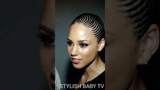 CORNROWS FOR RELAXED HAIR #hairstyles #cornrows #naturalhair #styles