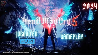 Asi es jugar Devil May Cry 5 en una PS4 SLIM en 2024