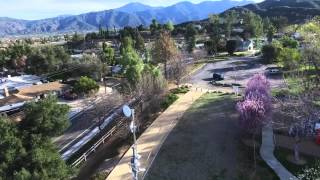 Flight over Flag Hill Park