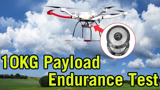 10KG Payload Endurance Test On YANGDA YD6-1600L RTF Drone