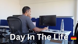 Day In The Life of a Software Engineer | Chill & Productive Office Coding | Realistic| MUC | Summer🌞