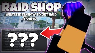 The FASTEST Way To Get Raid Points + Whats In The Raid Shop | Type Soul