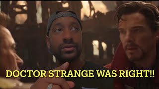 Doctor Strange Saw Tony Stark’s Doomsday Coming In Avengers Infinity War