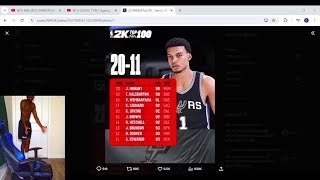 WHAT THE F**K IS THIS? Reacting to NBA2k25 OFFICIAL TOP 100 Ratings Reaction!