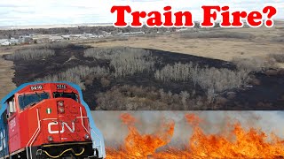 Train Fire in Kamsack? - Travels with Bill