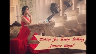 Jennifer Winget 2018 Birthday Celebration | Bepannah Set | Jennifer Winget