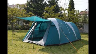 NTK Super Arizona GT up to 12 Person 20 6 by 10 2 by 6 9 Height Foot Sport Family XL Camping Tent 10