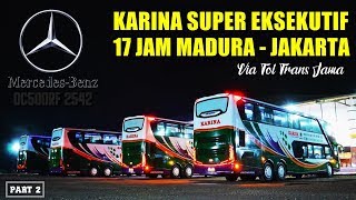 SUMENEP-JAKARTA NAIK KARINA SUPER EKSEKUTIF VIA TRANS JAWA | PALING BERKELAS DI JALURNYA [PART 2]