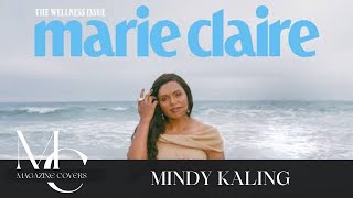 Cover of Marie Claire's The Wellness Issue: Mindy Kaling