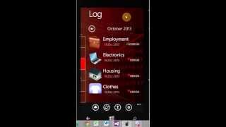 Financial Diary - Expense Tracker App for Windows Phone 8