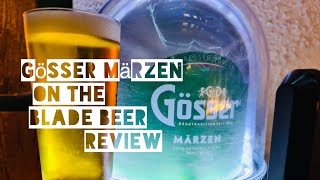 Gösser Märzen in The Blade Beer Machine