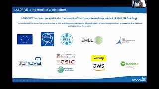 iPres 2022 - Tutorials 513: LABDRIVE Tutorial - A Research Data Management & DP Platform