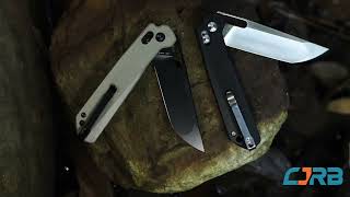 CJRB Bellona Series – AR-RPM9 Tanto Blade EDC Knife | Crossbar Lock & G10 Handle