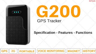 G200 Magnetic GPS Tracker | Specs & Functions | Features | How to Use | SeTrack GPS