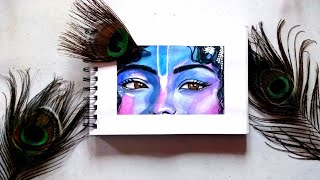 Krishna Janmashtami ||  Krishna Painting 💙