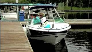 Casting Off a Boat From a Dock