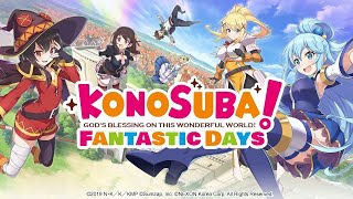 O JOGO DE KONO SUBA! KonoSuba Fantastic Days #01 | TheIsackChannel