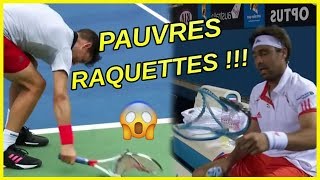 COMPILATION : LES PLUS GROS PÉTAGES DE PLOMBS AU TENNIS #1 SPÉCIAL RAQUETTE DÉTRUITES 🎾