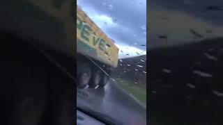 Truck Driver Falls And Dies As He Leaves His Rig Thinking His Truck Would Fall Off The Roa