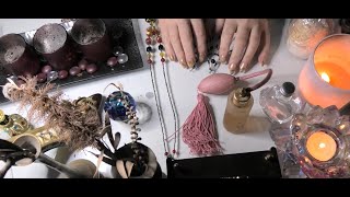 Playing with Trinkets, nail tapping, soft talking 'truth about ageing' #asmr