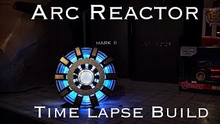 Iron man Arc Reactor Mark 2 Time Lapse Build