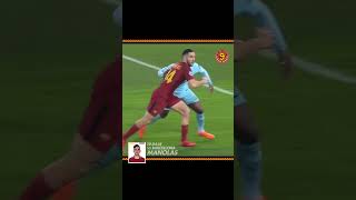 Kostas Manolas scored a goal when As Roma vs Barcelona in the 2018 season