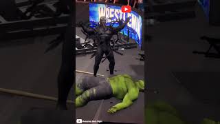 Hulk Vs venom #wwe2k22 fight shorts #youtubeshorts #wwe #wwe2k23 #short #shorts #shortsfeed