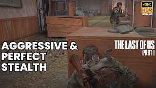 Stealthing Through The Hotel Lobby On Survivor - The Last Of Us: Part 1 (Remake)