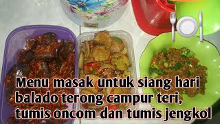 KESEHARIAN IBU RUMAH TANGGA, MEMASAK UNTUK MAKAN SIANG DAN MAKAN BARENG | ROSTINI TINI