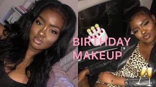 MY BIRTHDAY GLAM TRANSFORMATION | JULIA HAIR