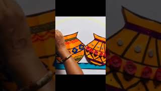 JANMASTMI CRAFTS | Janmastami poster making #janmastmicrafts