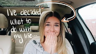 finally announcing my post-grad plans... | life update