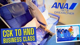 🇮🇩Luxury Flying: ANA Business Class Travel Vlog: CGK to HND - 787-8 Dreamliner