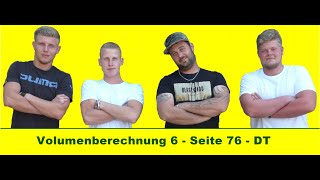 Volumenberechnung 6 - Seite 76 - Dachtechnik