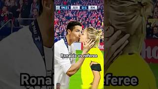 Ronaldo kissing referee #football #ronaldol #cr7 #worldcup #respect #messi #soccer #edit #shorts