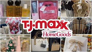 TJMAXX Homegoods* New Christmas Gift Sets & Ideas* Handbags Perfume Clothes Blankets & More