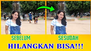 Cara Edit Foto - Menghilangkan Objek Yang Menggagu Di Background