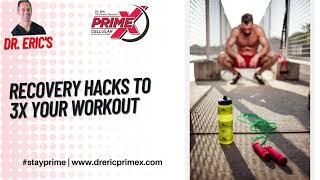 Dr. Eric fitness physician - Learn  RECOVERY HACKS to 3X your workouts