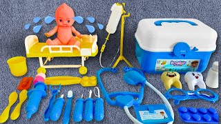 10 Minutes Satisfying with Unboxing Cute Blue Doctor Play Set, Dentist Toys Kit ASMR | Review Toys