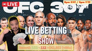 UFC307 Live Betting Stream | Pereira vs Rountree Fight Companion Live