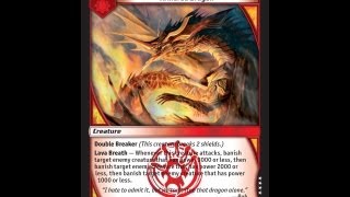 Clash of the Duel Masters - Magma Dragon Melgars