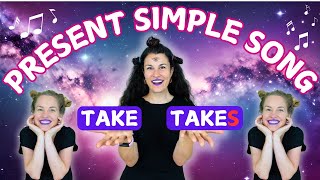 Present Simple Grammar Song | Fun and Funny English Practice