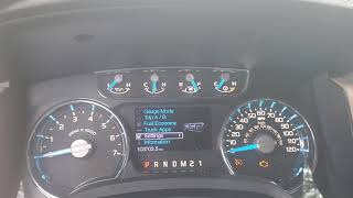 How to reset oil maintenance light on a 2013 Ford  f150