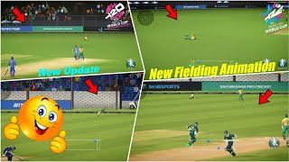 Sachin Saga Pro Cricket New Update New Fielding Animation | SSPC New Update