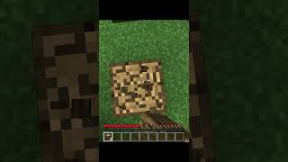 Minecraft but I can't saw the letter U