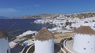 Paradise Beach Mykonos | Aerial Compilation 2016