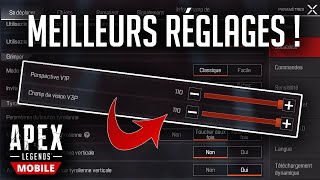 Les MEILLEURS RÉGLAGES et ASTUCES Sur APEX LEGENDS Mobile ! Deviens Un PRO ! (APEXM FR)