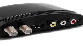 QFX CV-103 Digital Over the Air  Converter Box TV Tuner With USB For Playing Or Recording