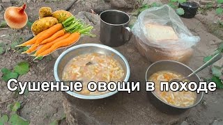 🍝 СУШЕНЫЕ ОВОЩИ в походе. Сублимация в домашних условиях